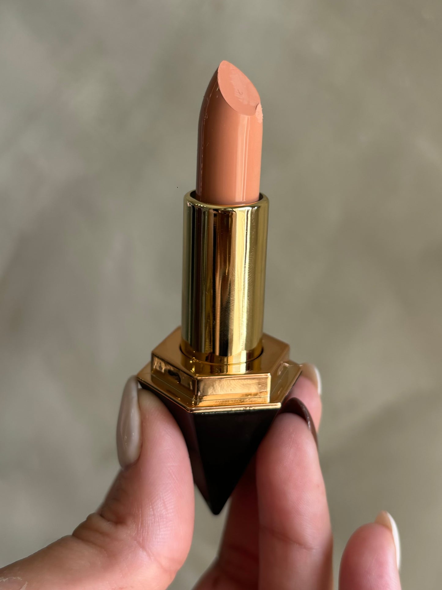 Nude beige lipstick