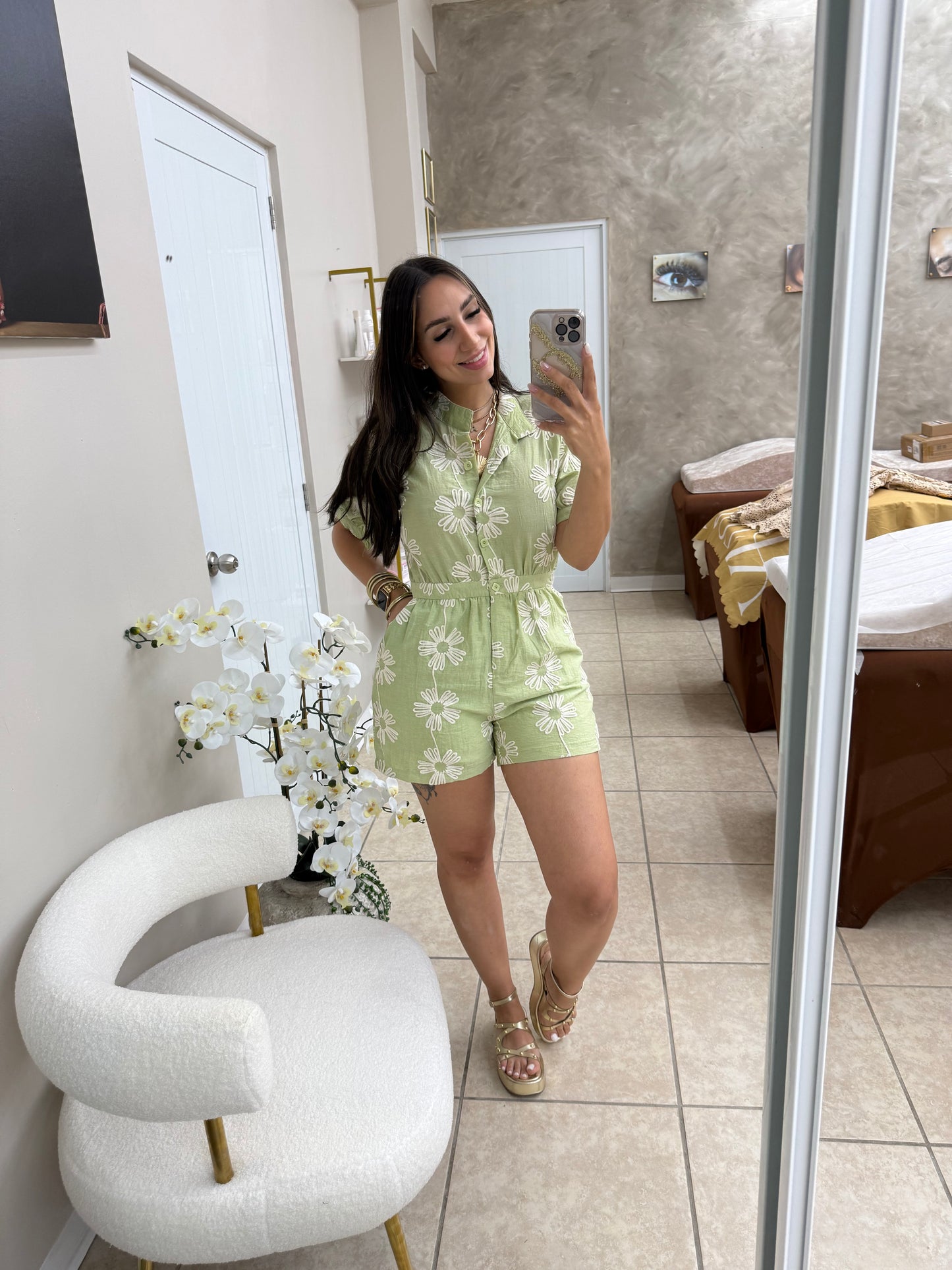 Flower Romper