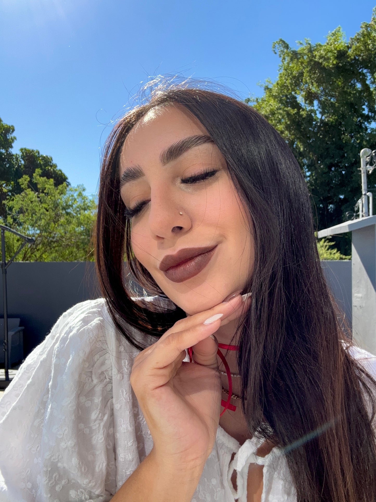 Brown chocolate lipstick