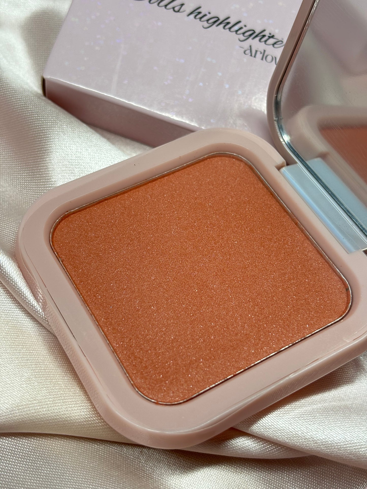 Tan Blush con brillo