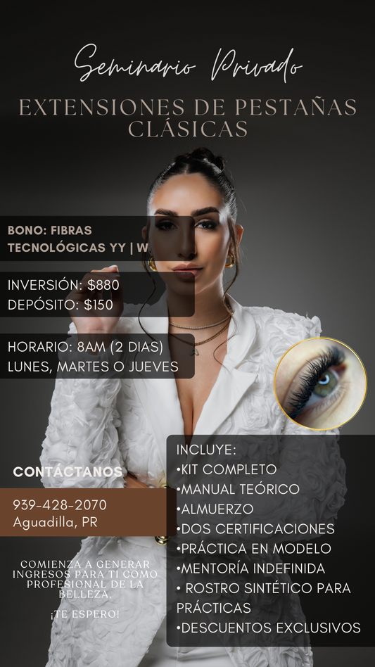 Seminario Pestañas Clásicas