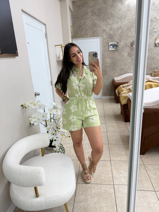 Flower Romper