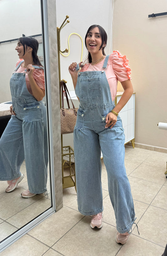 Denim jumpsuit