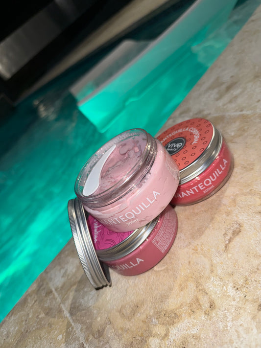 Crema corporal con brillo