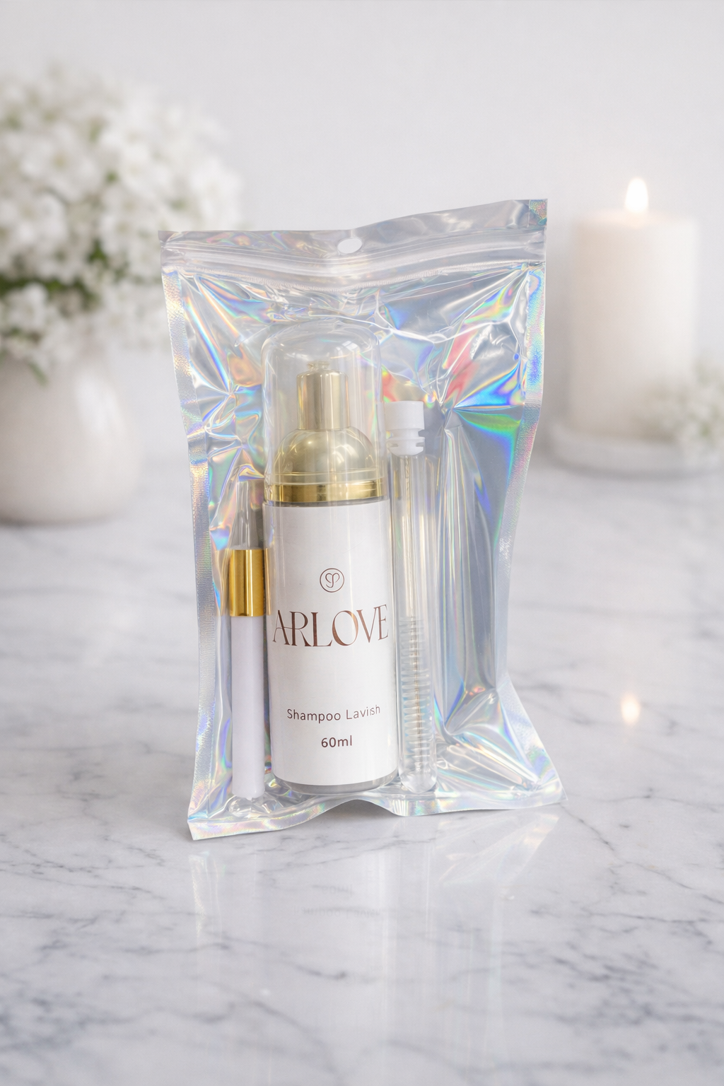 Champú para pestañas